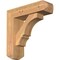 Ekena Millwork Balboa Craftsman Smooth Bracket w/ Offset Brace, Western Red Cedar, 5 1/2"W x 18"D x 18"H BKT0604X18X18BOA04SWR - alternate 1